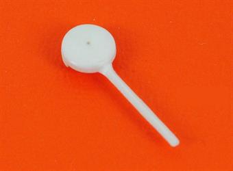 Kreidler Florett Flory MF MP Mofa Moped Tacho Tachometer Nadel weiß klein für VDO Tacho Neu 