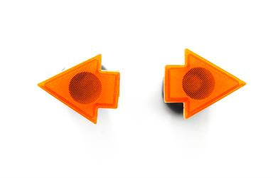 Hercules MK K 50 KX Prima Moped Blinker Kontroll Lampe Leuchte Orange Satz 