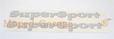 Zündapp KS 50 Super Sport Aufkleber Satz Mofa Moped Mokick 174mm Typ 517 Neu 