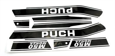 Puch M 50 Monza Moped Mokick Tank Verkleidung Aufkleber Satz 8 teilig 