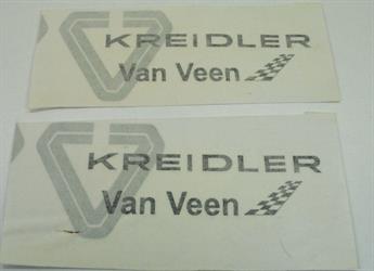 Kreidler Florett RS Van Veen Verkleidung Aufkleber Satz 