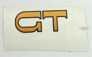Kreidler Florett GT Tank Seitendeckel Verkleidung Aukleber Gold Klein 