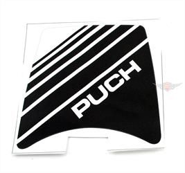 Puch Maxi Scheinwerfer Verkleidung Aufkleber Schwarz Weiß 