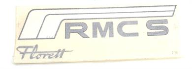 Kreidler Florett RMC - S Seitendeckel Transfer Aufkleber "Florett" original "RECHTS" 