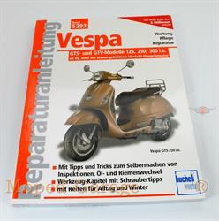 Piaggio Vespa GTS GTV 125 250 300 Reparatur Anleitung 