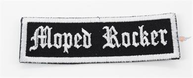 Moped Garage Moped Rocker Kutte Patch Aufnäher für Jeans Mofa Club Jacke 