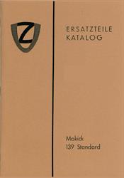Zweirad Union Typ 139 DKW Victoria  Express Mokick Ersatzteil Liste Teile Katalog 