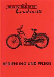 Zündapp Combinette 400 401 Bedienung und Pflege Anleitung Handbuch Daten Technik 