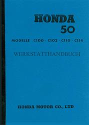 Honda 50 C100 C102 C110 C114 Werkstatt Handbuch 