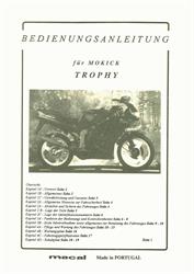 Macal Trophy  Bedienungsanleitung Daten Technik Handbuch 