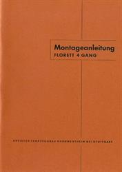 Kreidler Florett K 54 RM RMC / S 4 Gang Montage Anleitung Daten Technik 