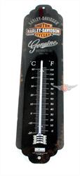 Harley Motorrad " Genuine " Blech Thermometer Werkstatt Büro 