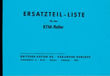 Gritzner Roller Ersatzteil Liste Teile Katalog 