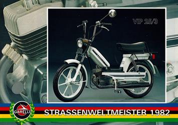Garelli VIP 25/3 Duoped Neckermann Mofa original Prospekt 
