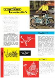 Zündapp "Combinette S" original Flyer/Prospekt A4 Englisch 