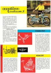 Zündapp "Combinette S" original Flyer/Prospekt A4 Niederländisch 