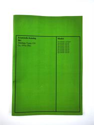 Zündapp C 50 Sport GTS 50 Typ 529 Moped Ersatzteil Liste Teile Katalog 