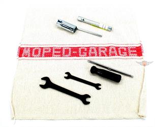 Miele DKW Rixe Sachs Bord Werkzeug Satz 6 teilig Moped 