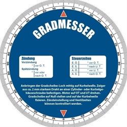 Zündapp 444 442 ZA ZR A X  ELDI Mofa Moped  Zündung Steuerzeiten Einstell Gradscheibe 