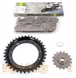 Kreidler Flory MF 20 22 Original Tuning Esjot Kettensatz 16 Ritzel 36 Kettenrad 