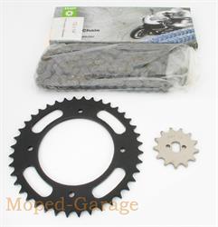 Zündapp Automatic Typ 442 Orig.  Esjot Kettensatz 13 Ritzel 40 Kettenrad Tuning 