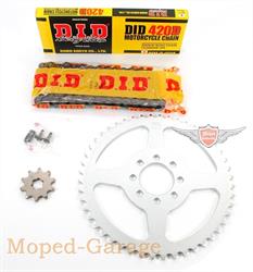 Yamaha DT 50 MX Kettensatz Esjot DID Afam Ritzel 10 Kettenrad 48 Bj.1987 - 89 