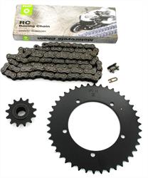 Hercules KX 5 Esjot Tuning Ketten Satz 13 Ritzel 42 Kettenrad Kette 