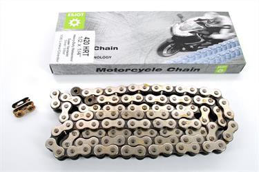 Yamaha DT 50 M Ejsot HRT Silber Kette verstärkt 108 Glieder 