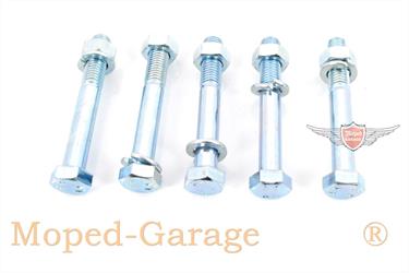 Puch MS VS MV DS VZ Hinterrad Kettenrad Ketten Ritzel Schrauben Satz 