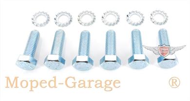 Puch Monza  Hinterrad Kettenrad Ketten Ritzel Schrauben Satz 