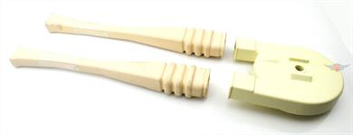 Simson Schwalbe KR SR Duo Kettenschutz Kasten Schlauch Set Elfenbein 