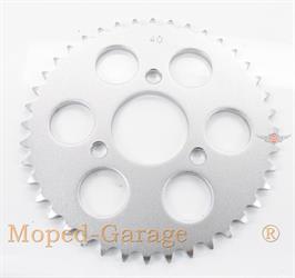 Honda NSR 50 Mokick Kettenrad Kette Rad Ritzel hinten 40 Zähne verstärkt 