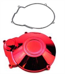 Yamaha Derbi Minarelli AM 6 Motor Lichtmaschine Deckel Rot 