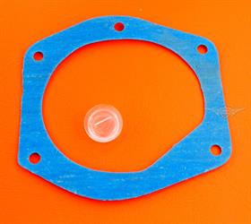 Hercules Prima M Sachs 504 505 Motor Kupplung Deckel Dichtung mit Schraube 