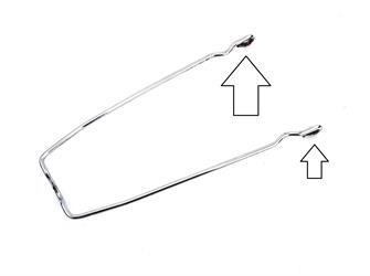 Hercules Prima Chrom Gepäckträger Bügel Original NEU 2. Wahl 