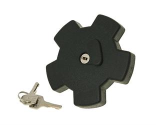 Tankdeckel mit Schloss für Zündapp, Kreidler (38mm Einfüllstutzen) 