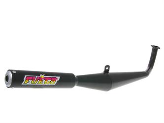 Auspuff Fuego Boss schwarz für Tomos 
