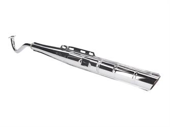 Auspuff 22mm verchromt Originaloptik für Puch Maxi 40km/h 