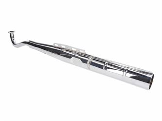 Auspuff 28mm verchromt Originaloptik für Puch Maxi 