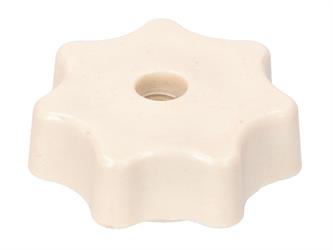 Sterngriffmutter elfenbeinfarben für Simson KR51/1, KR51/2, SR4-2, SR4-3, SR4-4, 