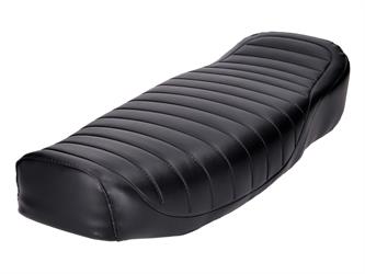 Sitzbank Enduro Doppelsitz strukturiert, schwarz mit IFA S51 Schriftzug für Sims 