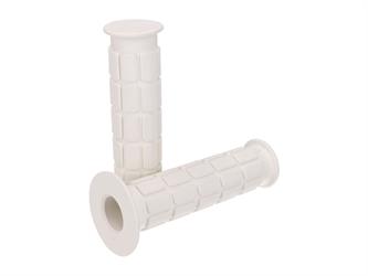 Griffgummi Set Waffelmuster weiß für Simson S50, S51, S53, S70, S83, SR50, SR80 