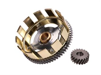 Kupplungskorb Tuning leicht Stufe 2 mit Antriebsritzel 65/20 für Simson S51, S53 