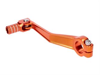 Schalthebel klappbar Aluminium orange eloxiert für Simson S50, S51, S53, S70, S8 