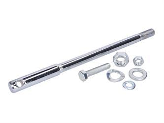 Radachse / Steckachse Satz vorn für Simson S50, S51, S53, S70, SR50, SR80 