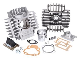 Zylinderkit Gilardoni mit Kopf und Membrane 47mm 74ccm für Puch Monza, Silverspe 