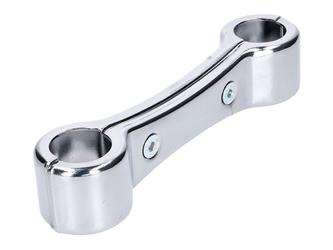 Gabelbrücke / Gabelklemme EBR Chrom für Puch Maxi 