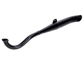Auspuff Sidepipe komplett schwarz für Puch Maxi 