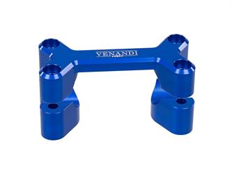 Lenkeraufnahme Venandi Dogbone CNC blau für Simson S50, S51 
