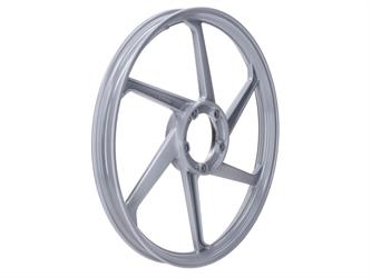 Felge Fast-Arrow Aluminium silber 17 Zoll für Puch Maxi 